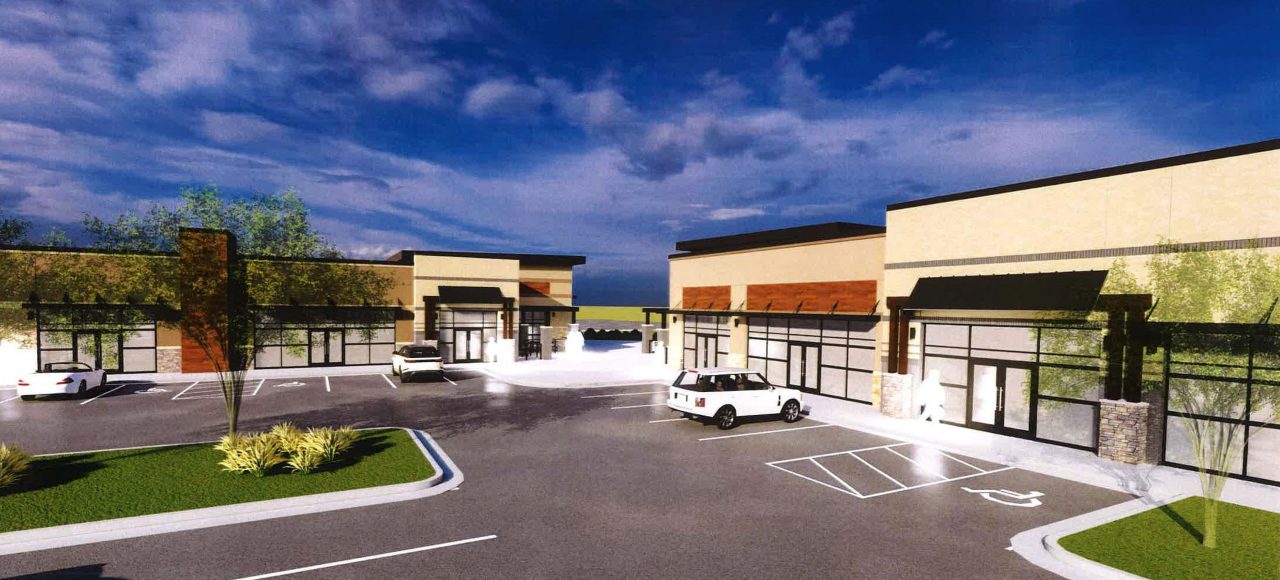 Crystal Valley Castle Rock Architect rendering of Crystal Valley Development Castle Rock